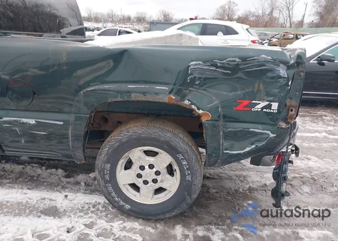 2006 Chevrolet Silverado 1500 Lt1 из США, поврежденный, VIN 1GCEK19B26Z204796